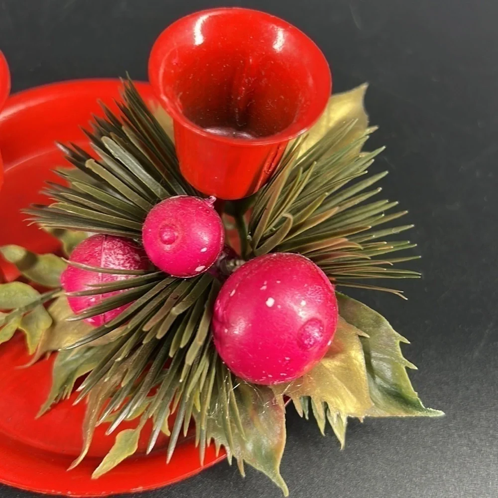 Vintage Enamel Candle Holder